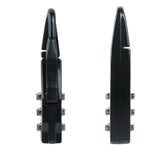 Zinc alloy saber silk screen cross code lock mini lock tent lock backpack padlock luggage padlock