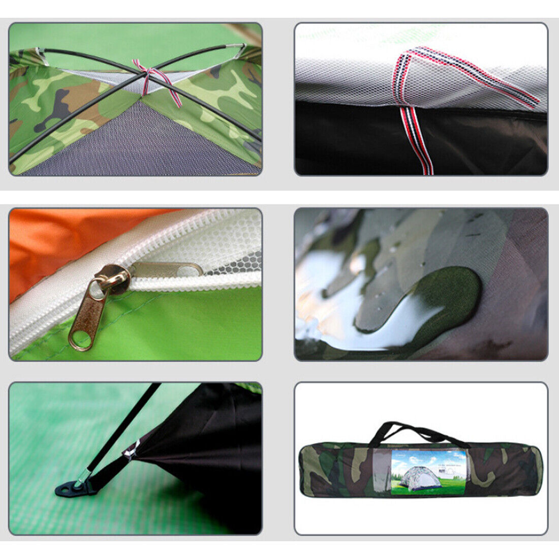 Hiking Festival Tent 1 Man Person Camping Outdoor Festival Shelter