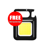 Ultra Bright LED Flashlight 2000LM Type-C Rechargeable Long Range Zoom Tactical Torch Outdoor Emergency Camping Fishing Lantern