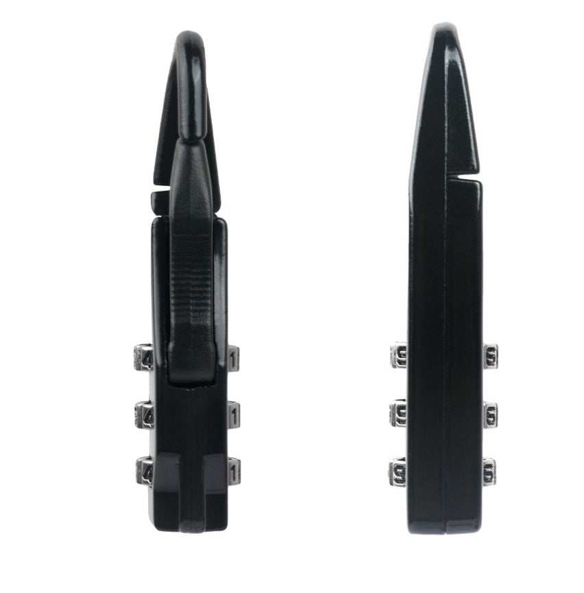 Zinc alloy saber silk screen cross code lock mini lock tent lock backpack padlock luggage padlock