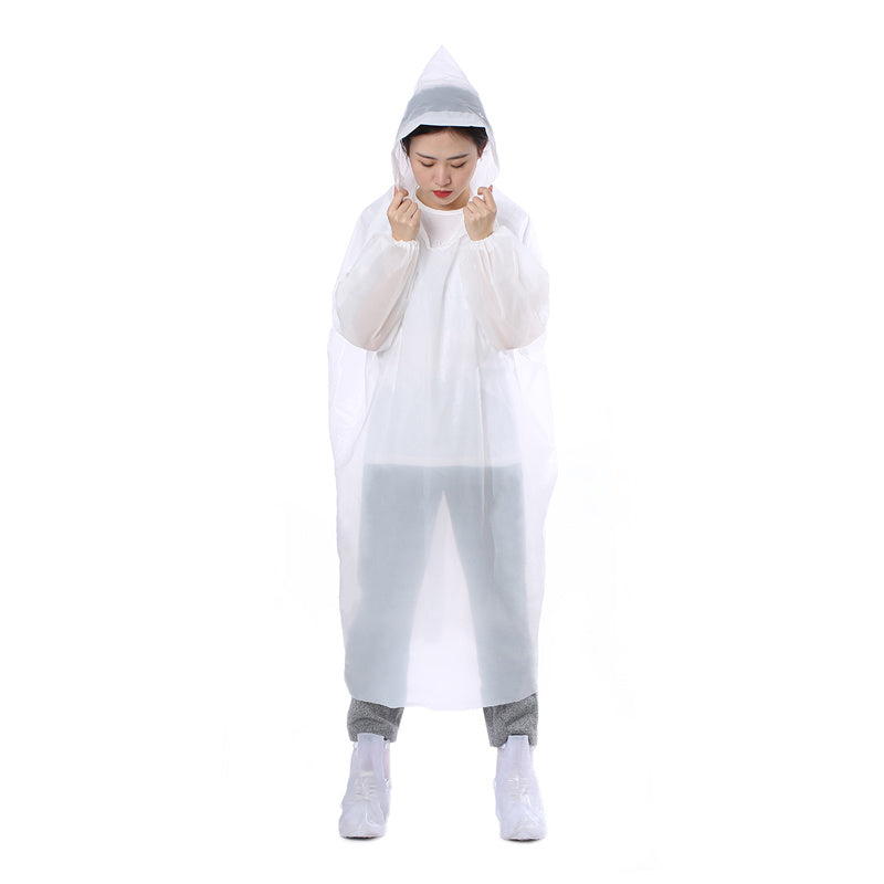 Emergency Universal Portable Disposable Poncho One Size