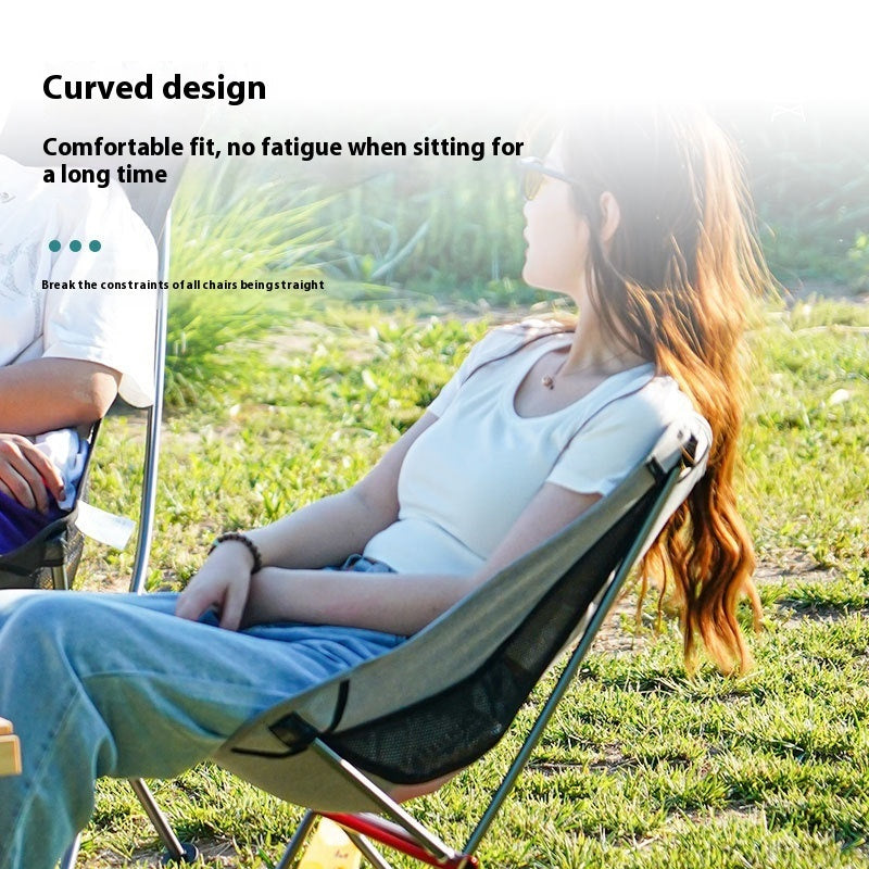 Light Weight Portable Aluminum Alloy Outdoor Camping Leisure Chair