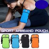 Neoprene Sports Armband Phone Case Breathable Mesh Black Blue Green With Headset Hole Waterproof Running Accessories Universal