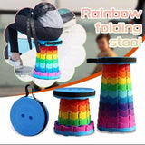 Portable Extendable Folding Stool Outdoor Camping Hiking Chair Fishing Seat