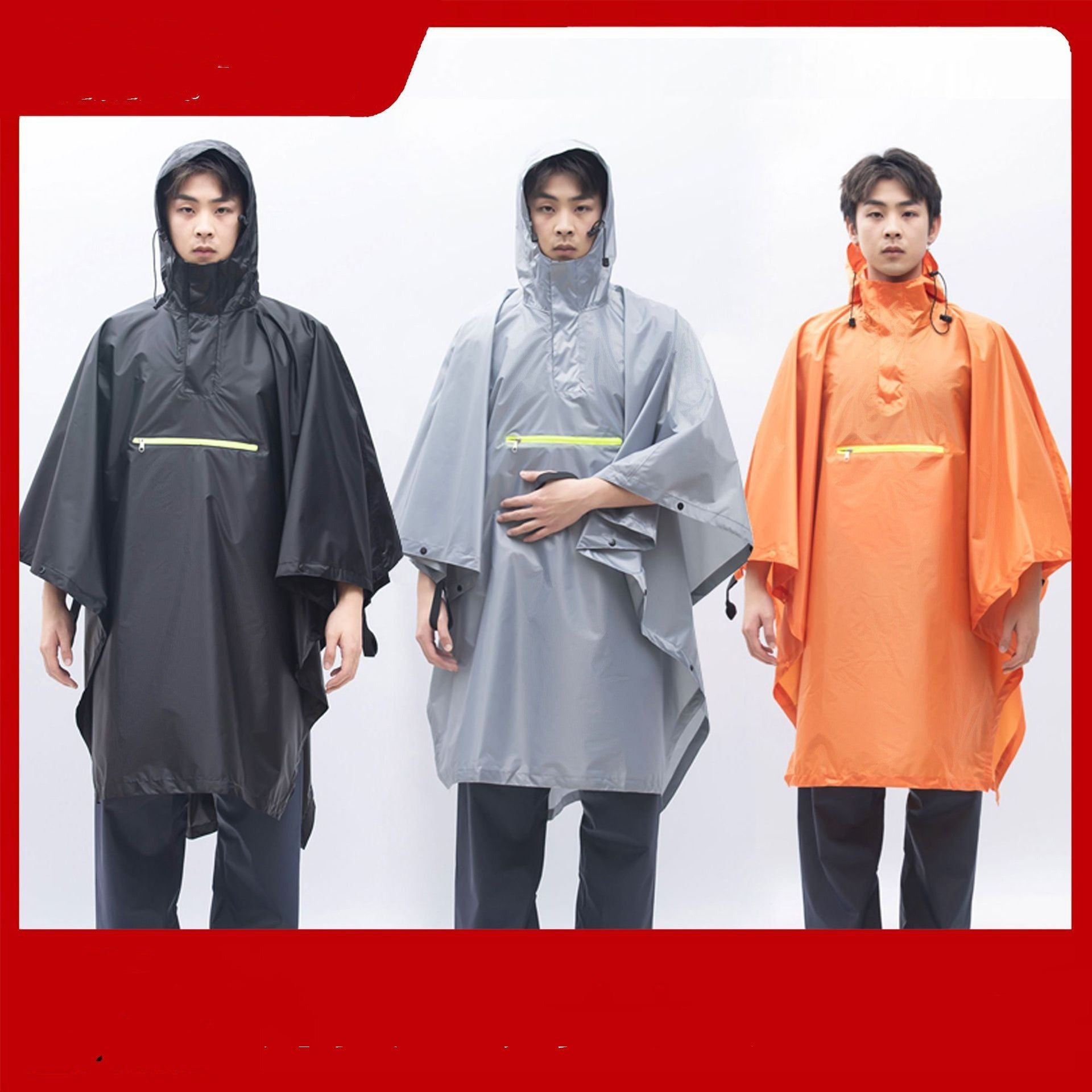 Multifunctional Three-in-one Outdoor Poncho