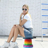 Portable Extendable Folding Stool Outdoor Camping Hiking Chair Fishing Seat