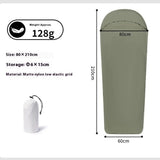 Outdoor Lightweight Nylon Camping Sleeping Bag Travel