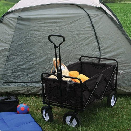 Luggage Cart Foldable Pull Wagon Festival Trolly Transport Hand Cart Garden Transport Cart Collapsible Portable Folding Cart