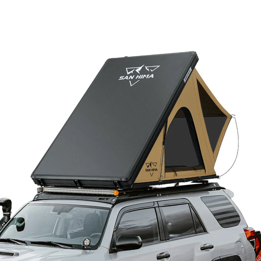 Easy Setup Aluminum Hardshell Car Rooftop Tent Waterproof Lightweight Roof Top Tent For 4x4 Offroad Camping Overlanding
