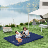 2 Person Camping Inflatable Mattress - Navy Blue