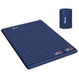2 Person Camping Inflatable Mattress - Navy Blue