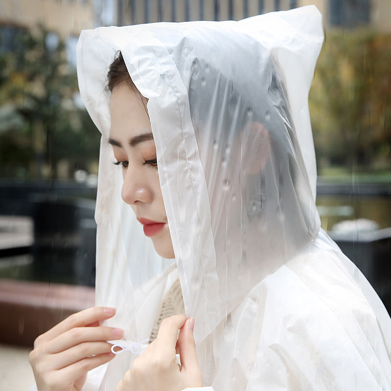 Emergency Universal Portable Disposable Poncho One Size
