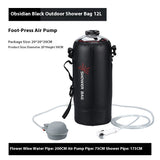 Outdoor Camping Solar Shower Bags Portable